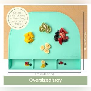 UpwardBaby Rectangular Silicone Toddler Placemat